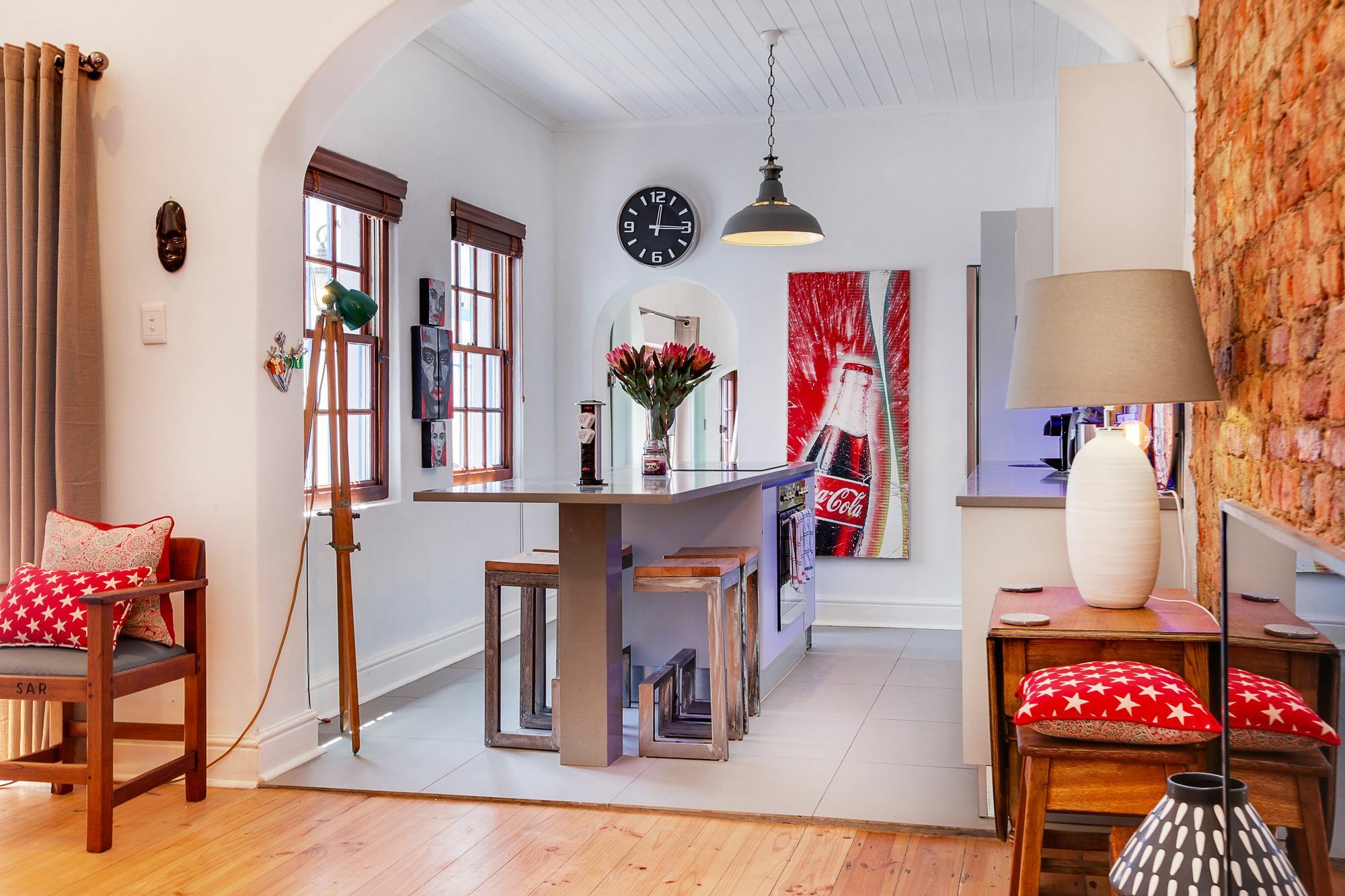 Backup-Powered Art Deco Cottage In De Waterkant Cape Town Bagian luar foto