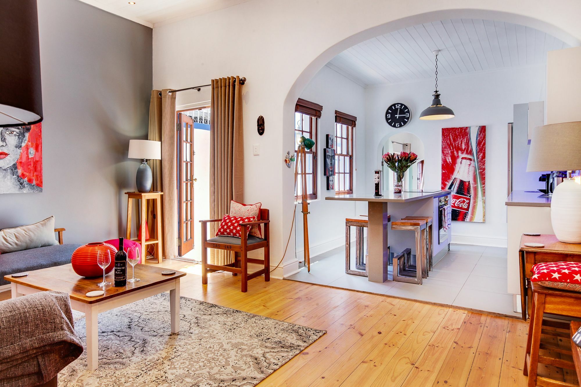 Backup-Powered Art Deco Cottage In De Waterkant Cape Town Bagian luar foto