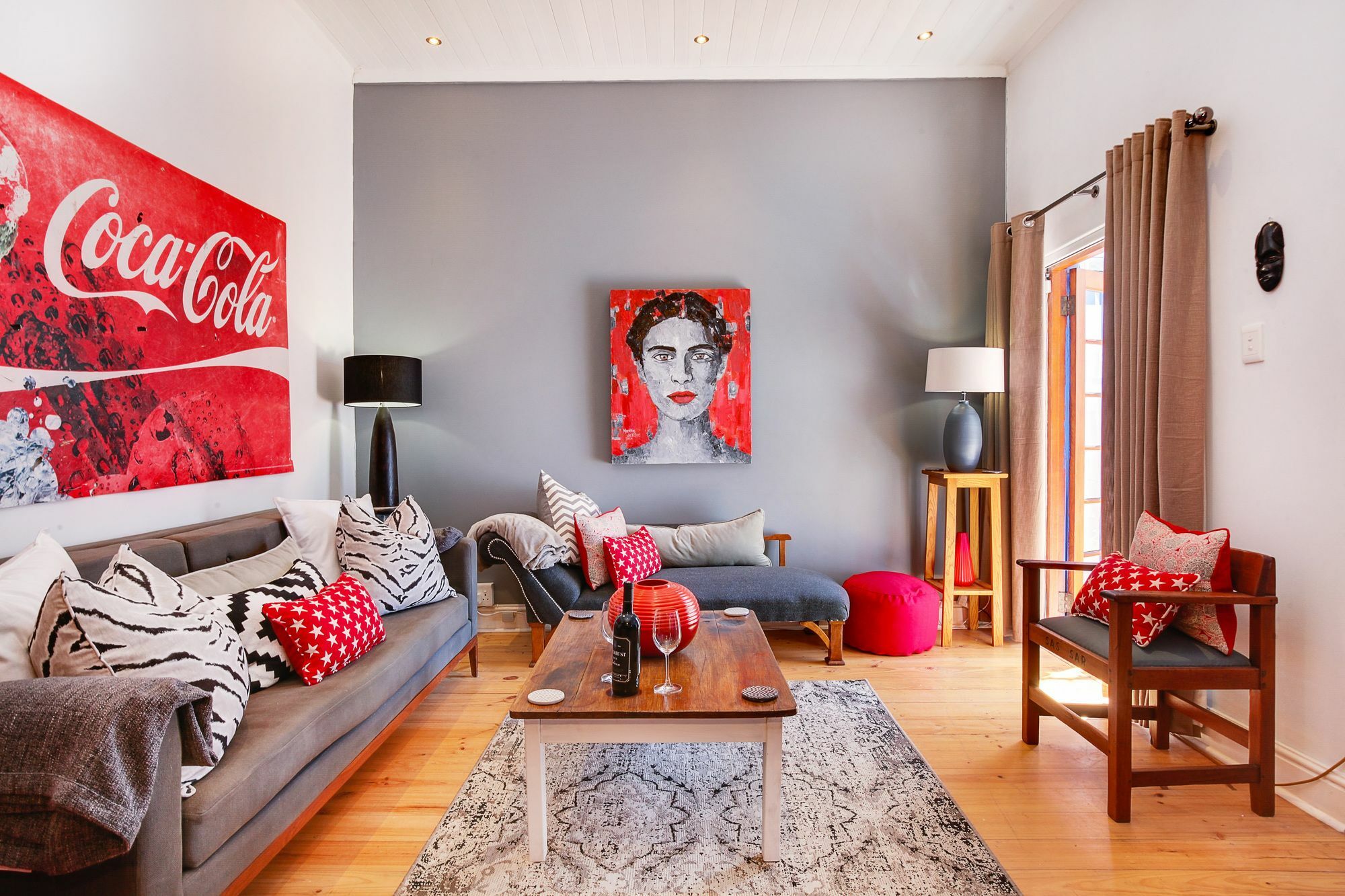 Backup-Powered Art Deco Cottage In De Waterkant Cape Town Bagian luar foto